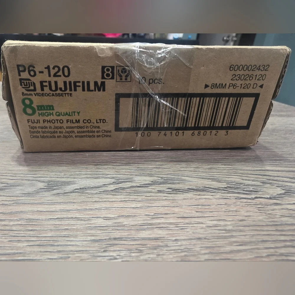 Fujifilm 8mm VideoCassette Camera P6-120 10 Pcs.